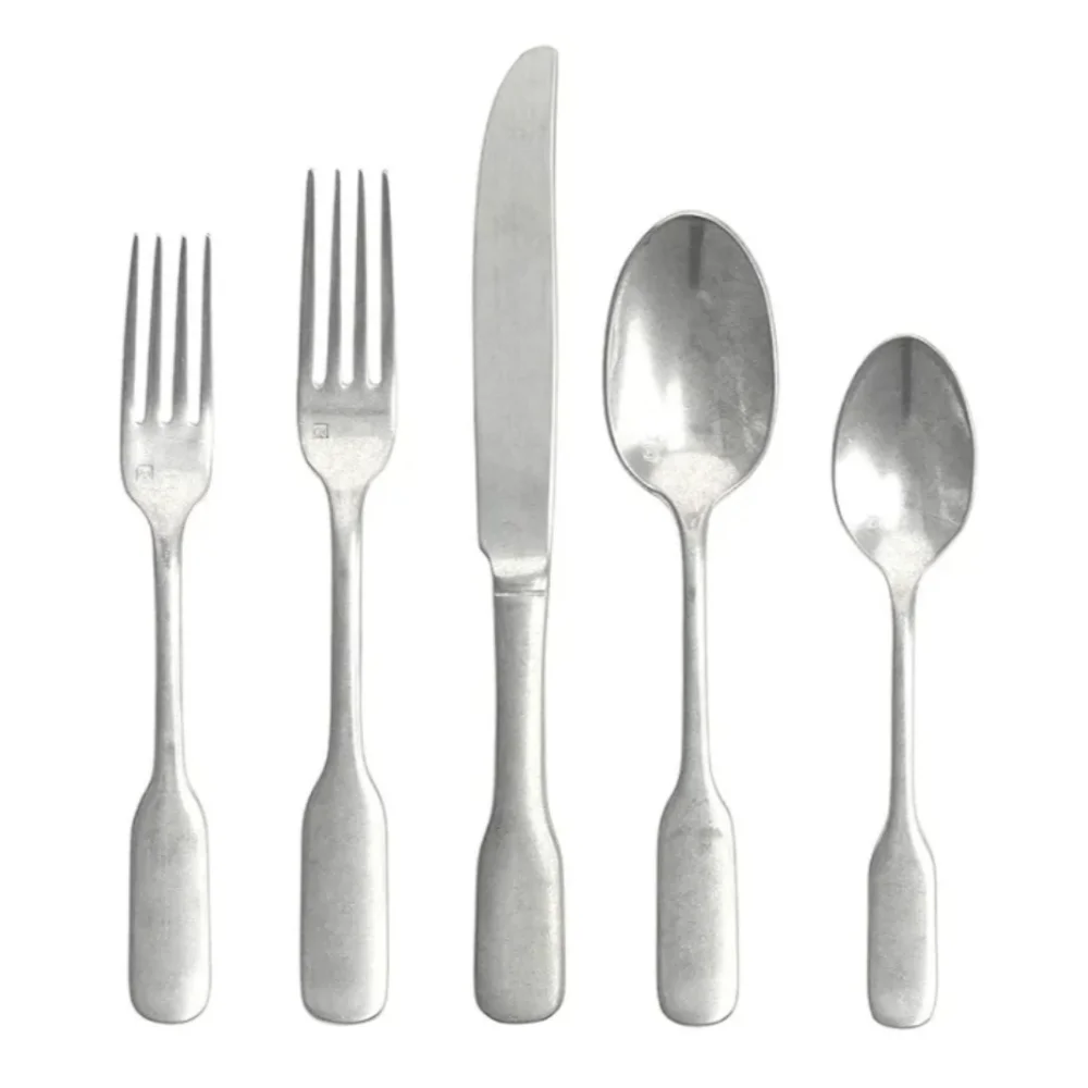 ♥️BUT 2 GET 1 FREE FORTESSA Ashton 18/10 Stainless Steel Flatware, 5 Piece